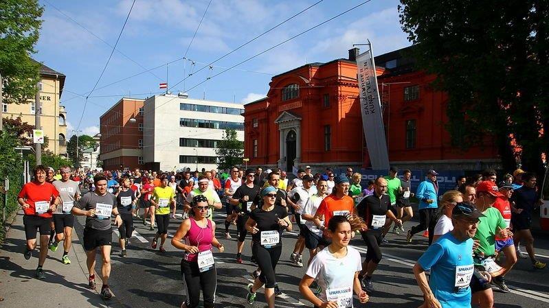 Erste Bilder vom Salzburg-Marathon