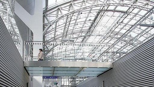 Finale Arbeiten am Salzburger Hauptbahnhof