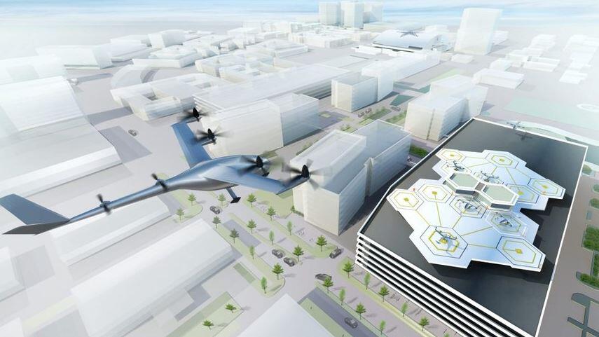 Ab 2020 sollen die fliegenden Taxis getestet werden.