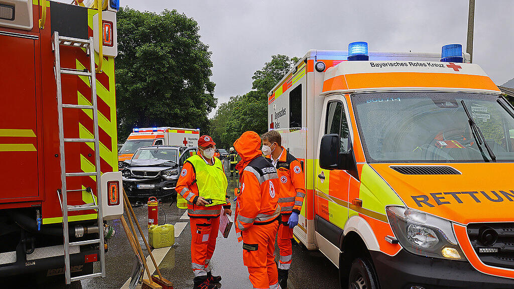 Salzburger in Crash in Bad Reichenhall verwickelt