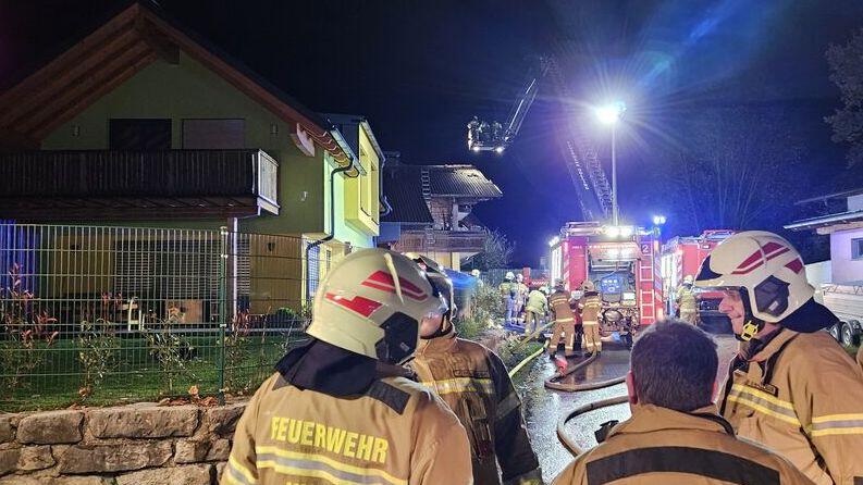 Wohnhausbrand Kuchl