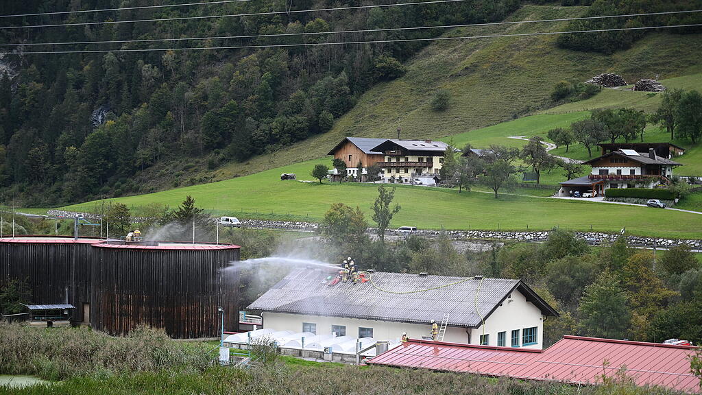 Großübung Feuerwehren Gasteinertal