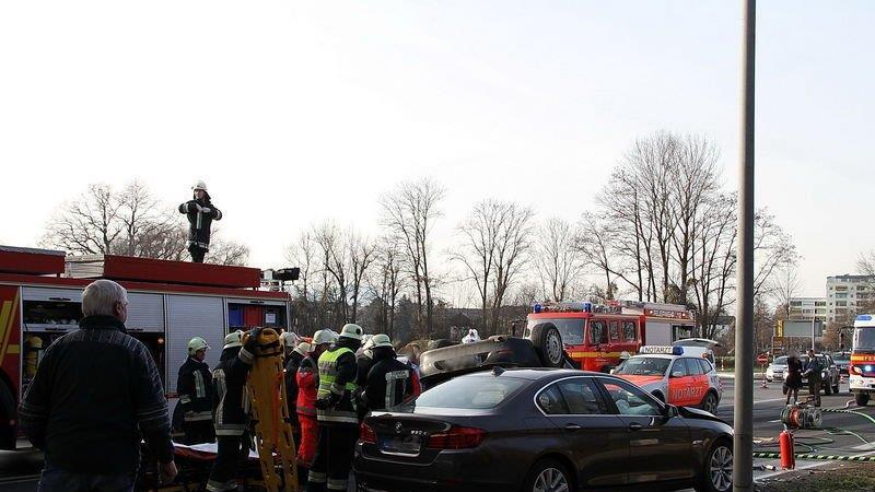 Schwerer Crash in Freilassing