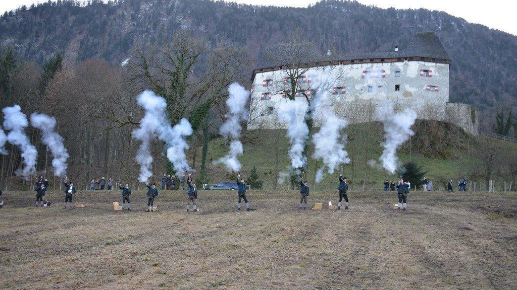 Weihnachtsschießen der Böllerschützen