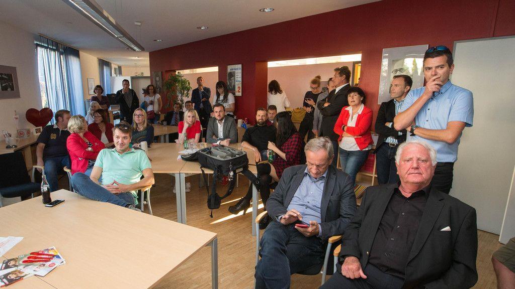 Lange Gesichter bei der Salzburger SPÖ