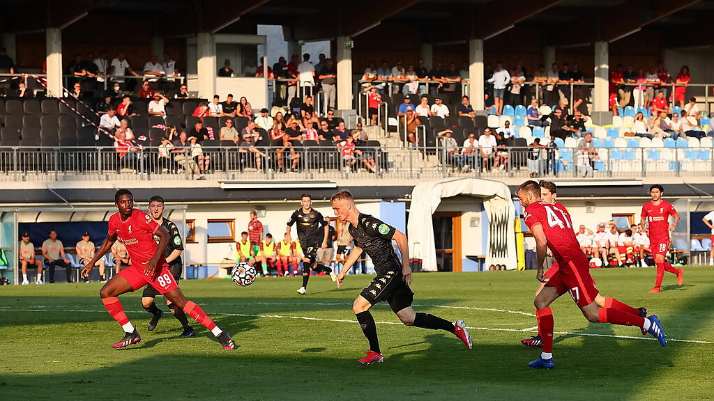 Mainz 05 gegen Liverpool Testspiel in Grödig