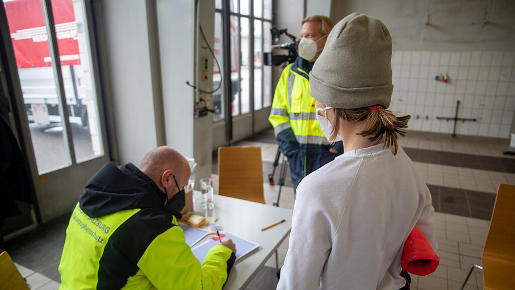 Kinder-Impfaktion bei Salzburger Berufsfeuerwehr