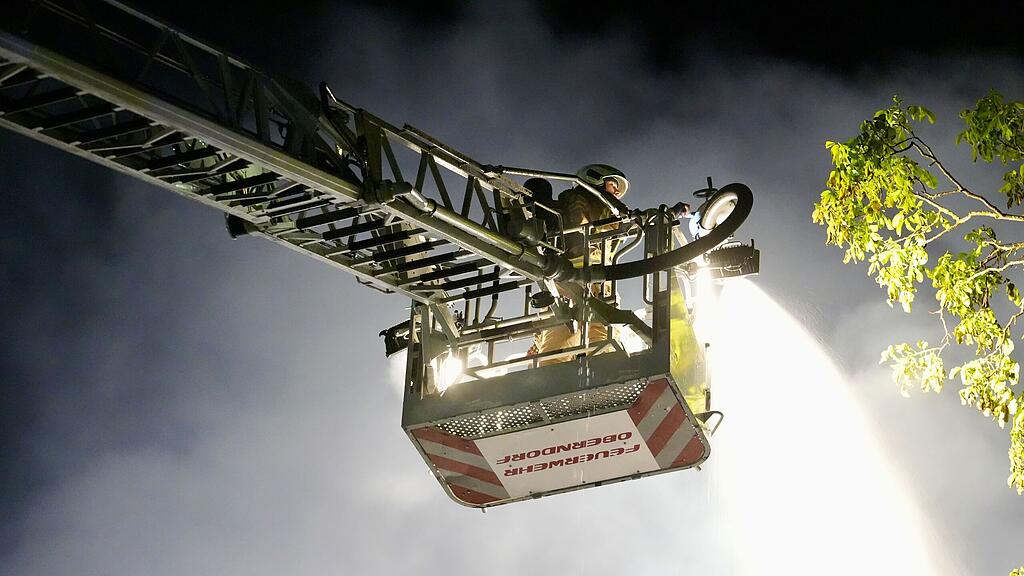 Brand in Göming