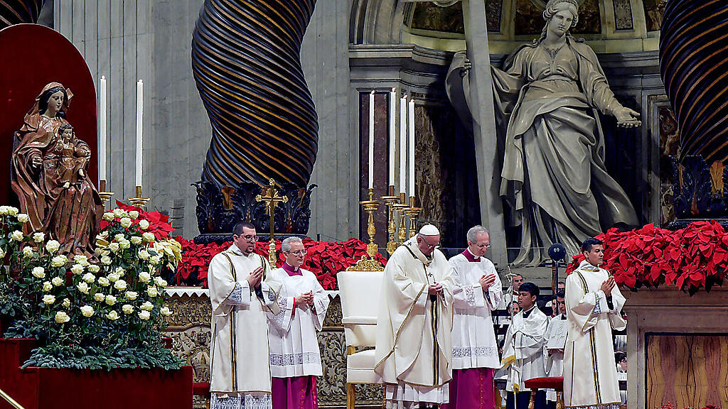 Christmette im Petersdom beginnt um 21.30 Uhr