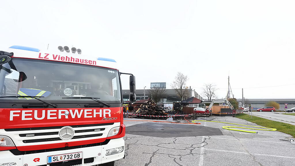 Brand Jausenhütte Wals