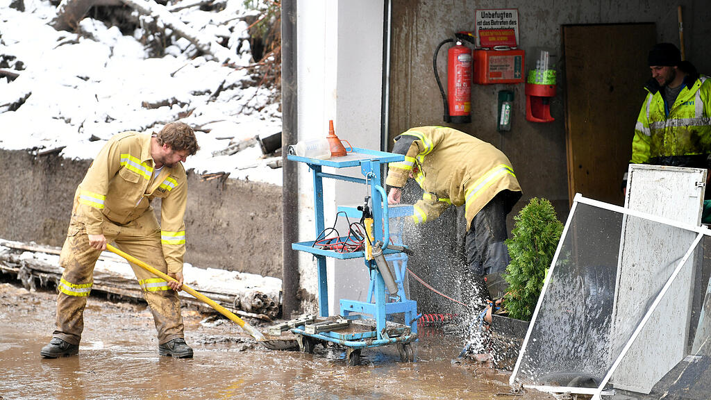 Muhr, Lungau, Unwetter, Aufr\u00e4umarbeiten