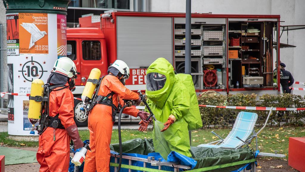 Chemikalienaustritt im LKH Salzburg