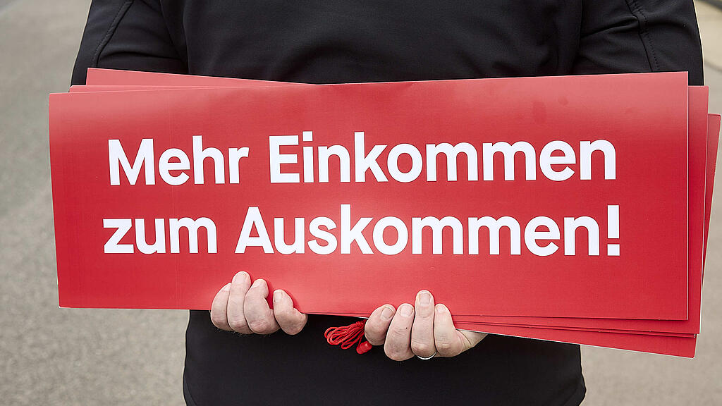ÖGB-Demo in Wien