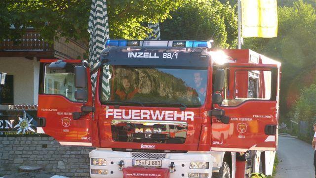 Waldbrand am Thumsee: Großeinsatz