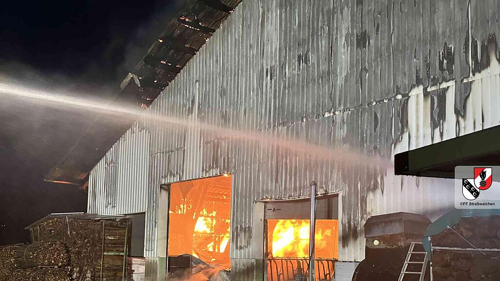 Großbrand in Pöndorf