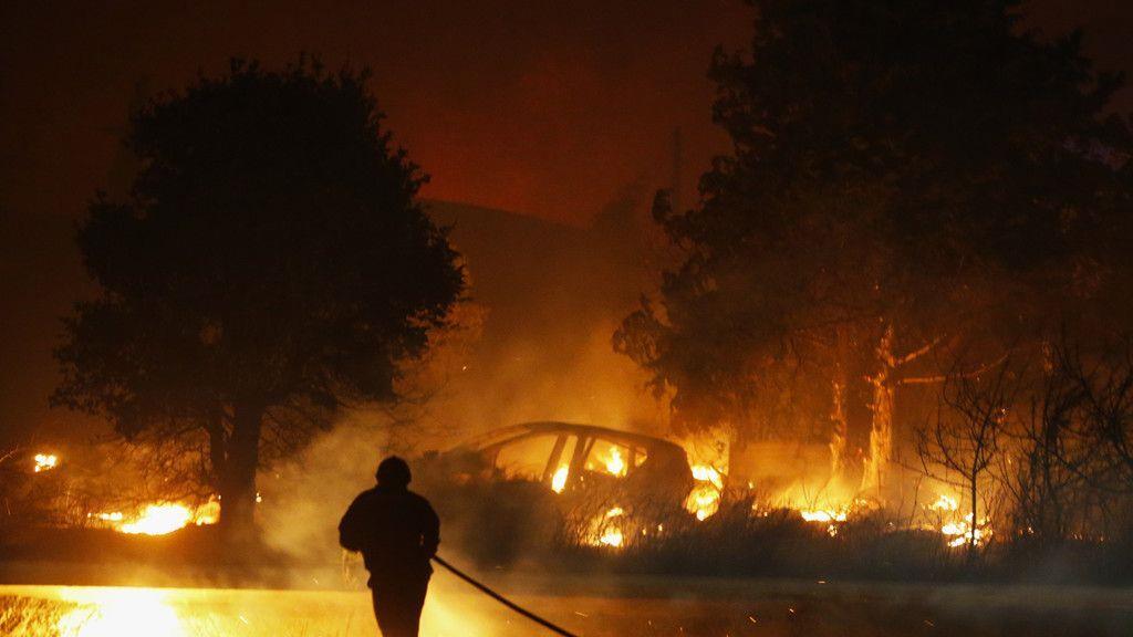 Feuer auf Korsika