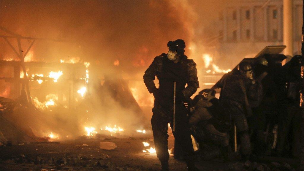 Kiew brennt: Ausschreitungen fordern Todesopfer