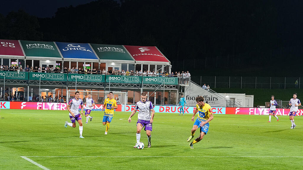 2. Liga: First Vienna gegen Austria Salzburg