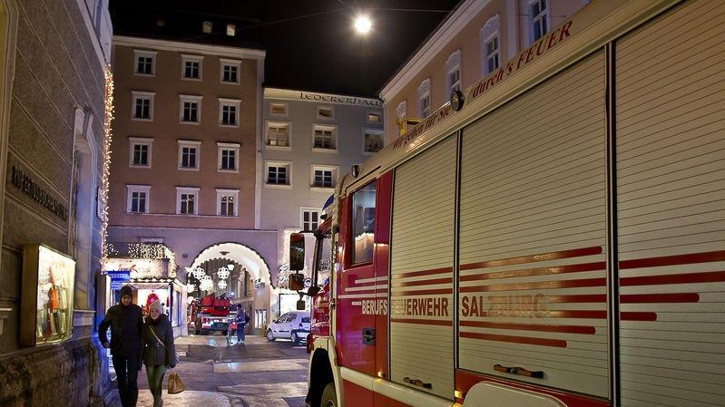 Brand in Lederergasse