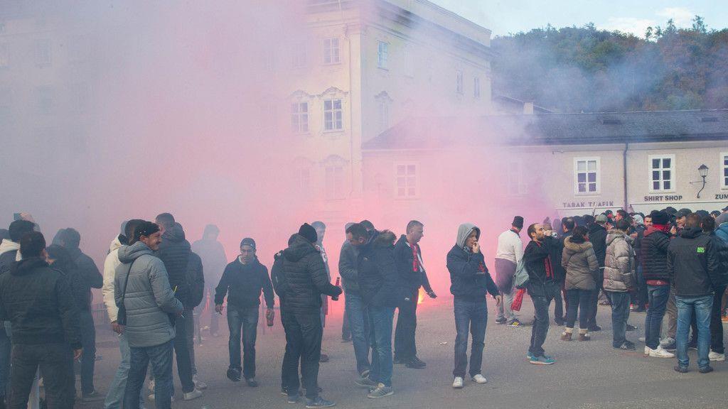 Nizza-Fans sorgen für Polizeieinsatz I