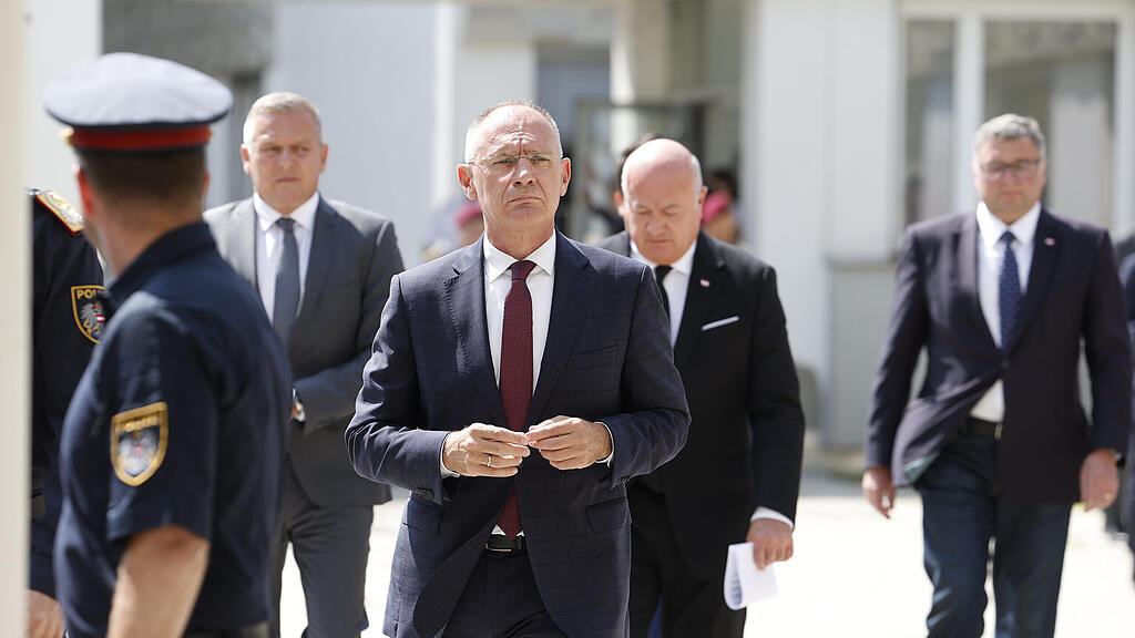 Pressekonferenz nach Amoklauf in Graz