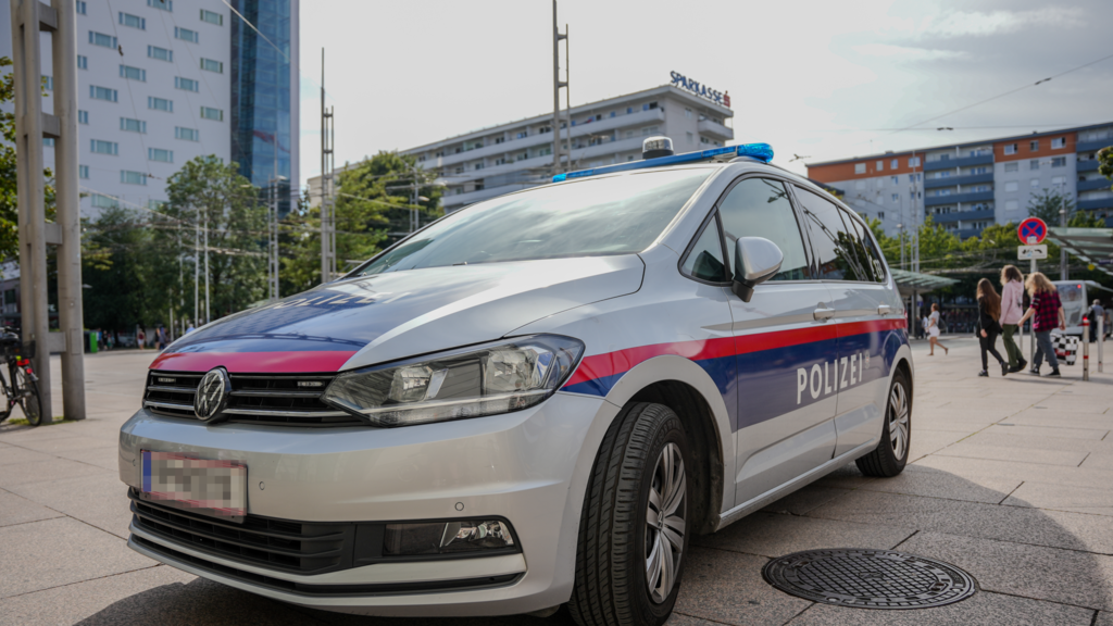 Einsatzfahrzeug der Polizei Salzburg