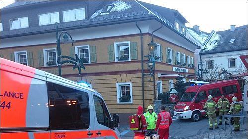Chlorgasaustritt in Hotel in St.Michael