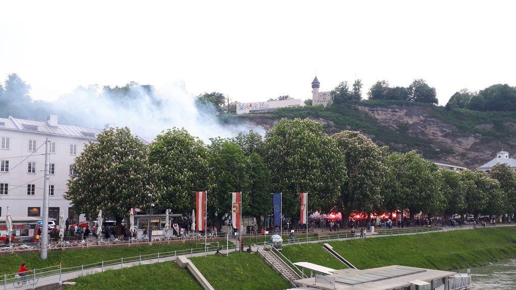 EL-Spiel gegen Marseille: Stimmung in Salzburg