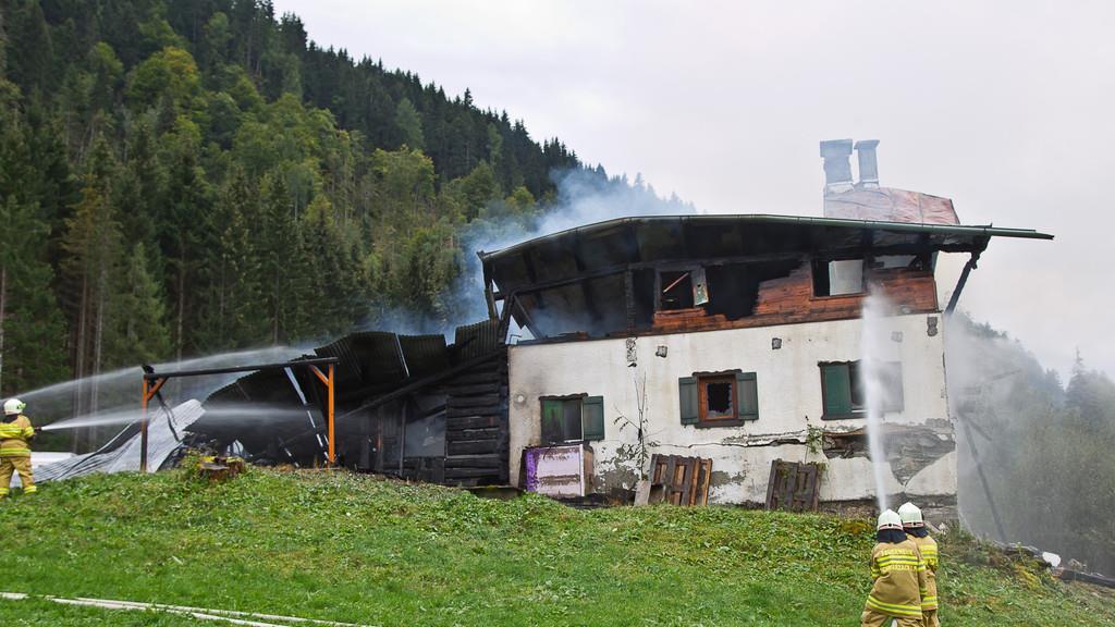 Bauernhof in St. Veit abgebrannt