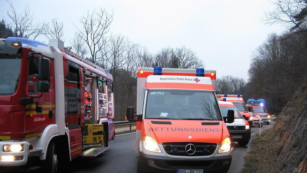 VU auf der B21