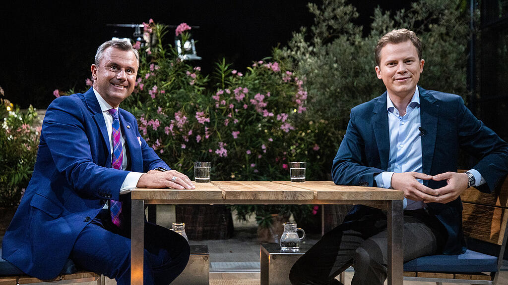 Norbert Hofer, Tobias Pötzelsberger, Sommergespräch