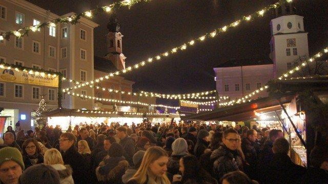 Salzburger Christkindlmarkt am Freitag