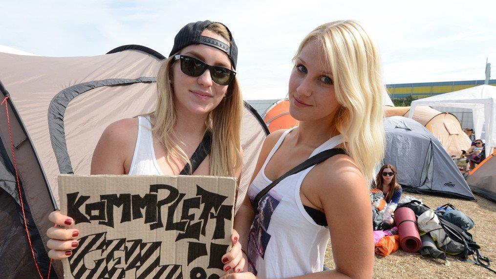 Frequency 2012: Stimmung am Campingplatz