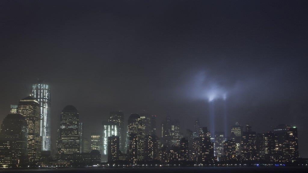 Spektakuläre Lichtinstallation in NYC