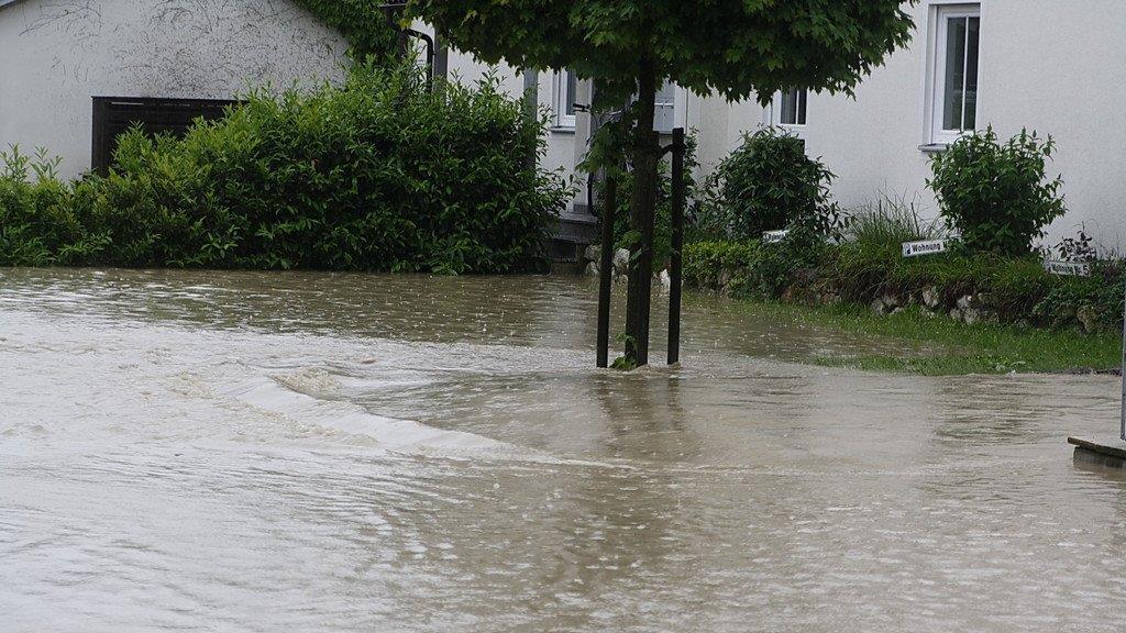 Hochwasser in Freilassing, II