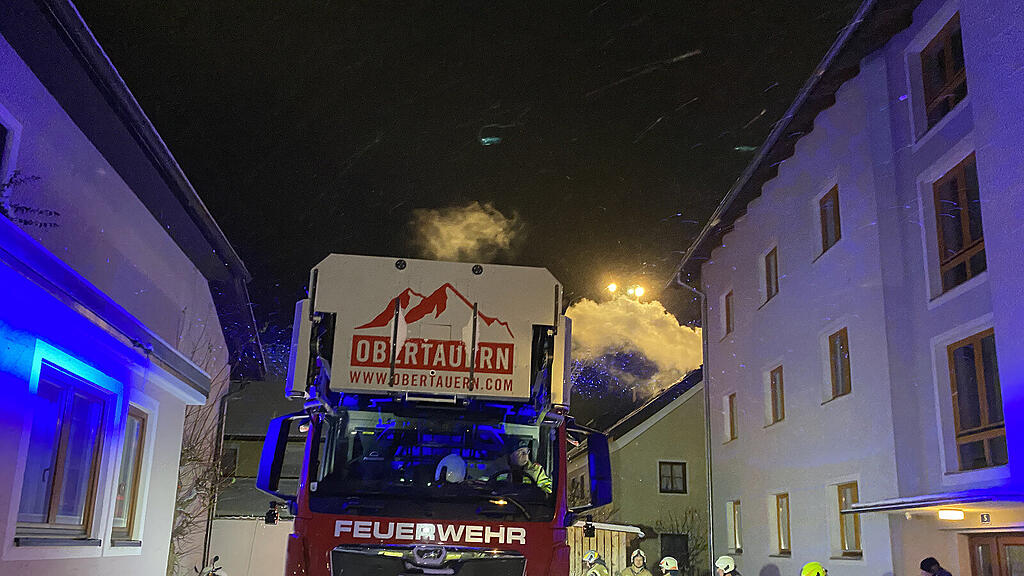 Großbrand im Ortszentrum von Tamsweg