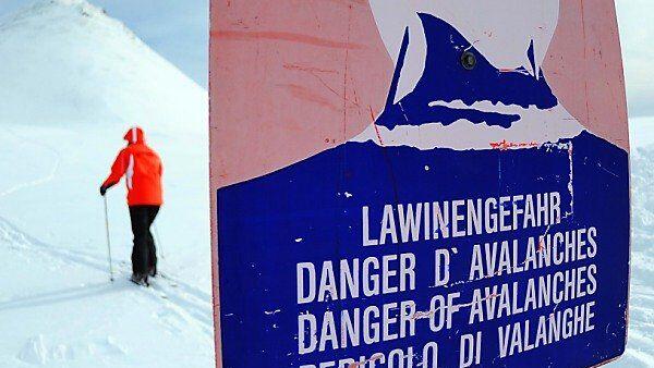 Wintersportler werden zur Vorsicht aufgerufen