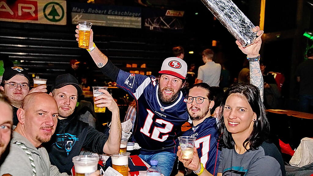 Super Bowl, Party, Salzburg Ducks