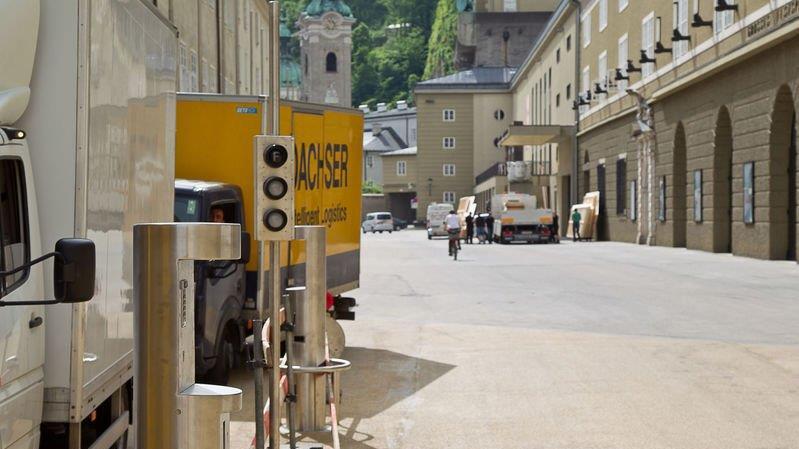 Poller in der Hofstallgasse