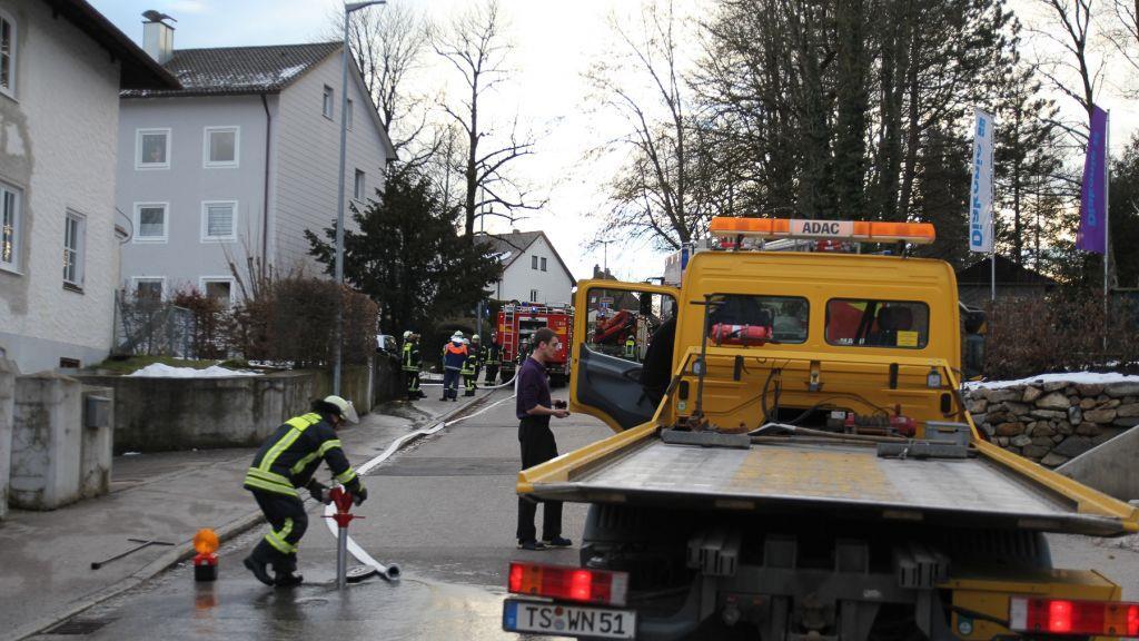 Bilder der Löscharbeiten