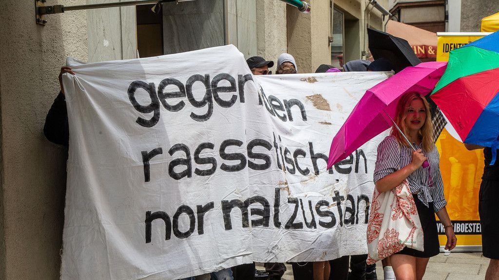 Bilder vom Zusammenstoß