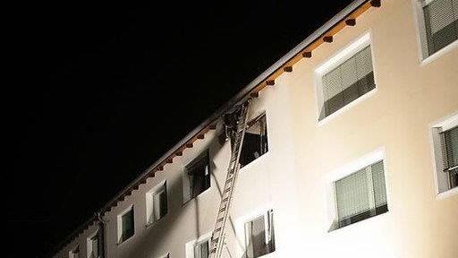 Bilder vom Schlafzimmerbrand