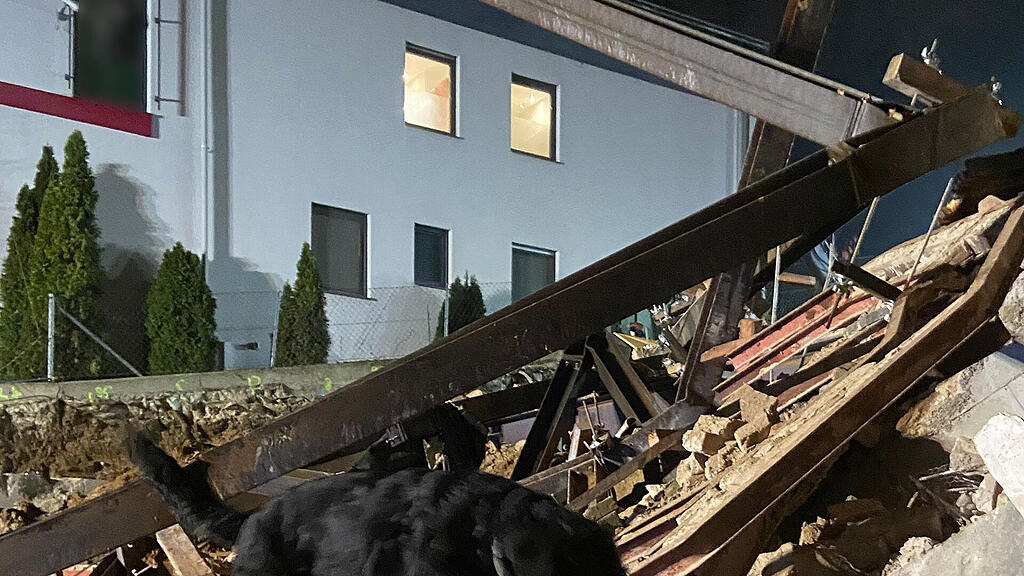 WIEN: GEBÄUDEEINSTURZ IN DÖBLING