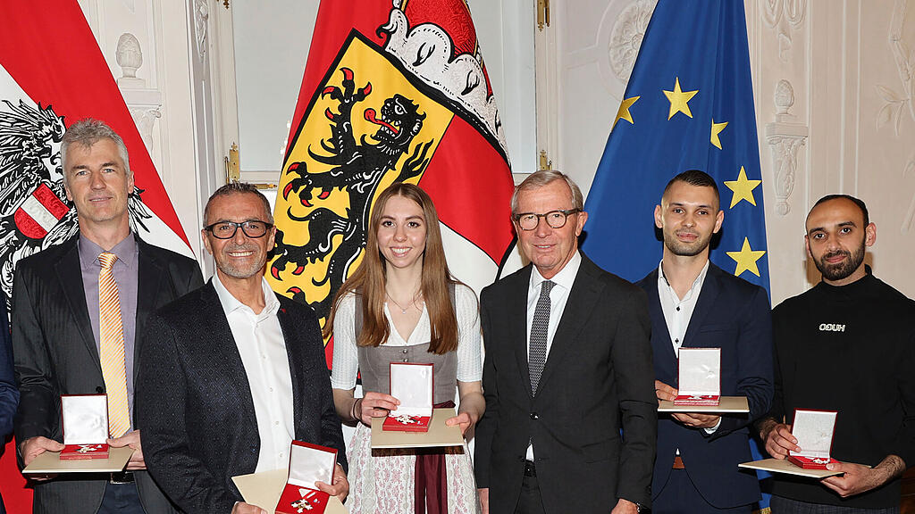 Ehrungen vom Land Salzburg