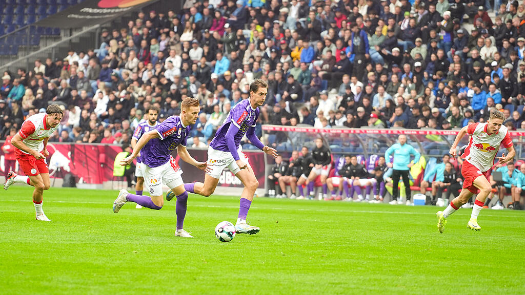 2. Liga: FC Liefering gegen Austria Salzburg