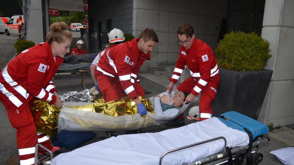 Bischofshofen: Rotes Kreuz probt den Ernstfall