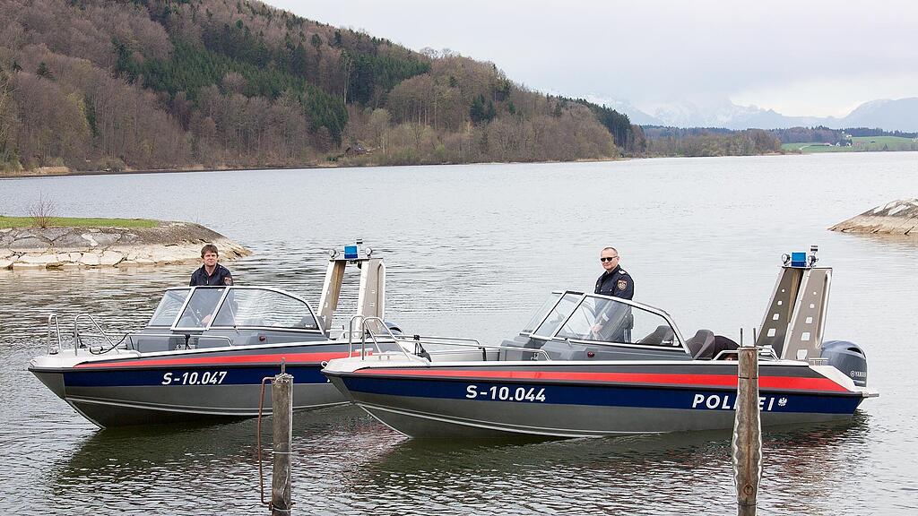 Die Polizei Salzburg ist mit zwei neuen Booten im Einsatz.