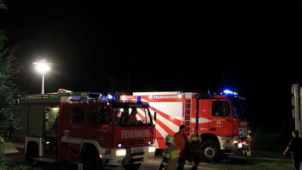 Bilder vom Crash in Anthering