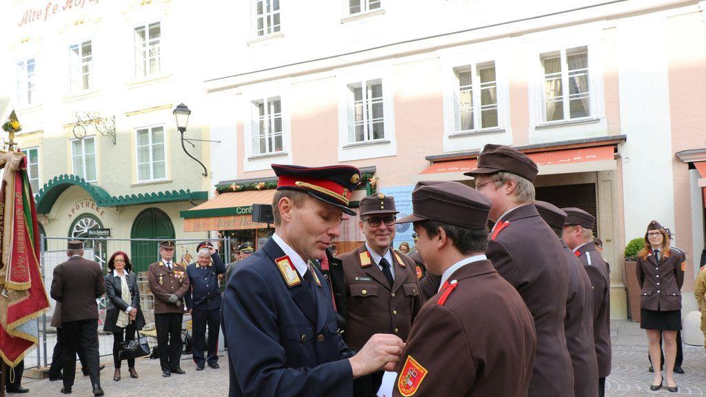 Florianifeier der Freiwilligen Feuerwehr Stadt Salzburg