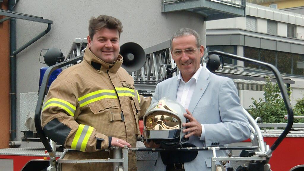 Rudolf Wessely und Bürgermeister Gerhard Anzengruber freuen sich über die Nominierung und hoffen auf viele Unterstützer aus dem Land Salzburg.